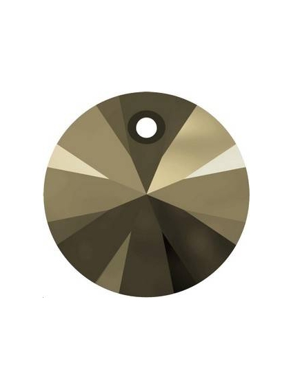 Pendentif  8mm cr metallic sunshine  Pendentifs Xilion rond 8mm- 1 2