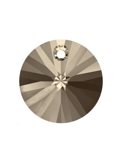 Pendentif  8mm greige  Pendentifs Xilion rond 8mm- 1 2