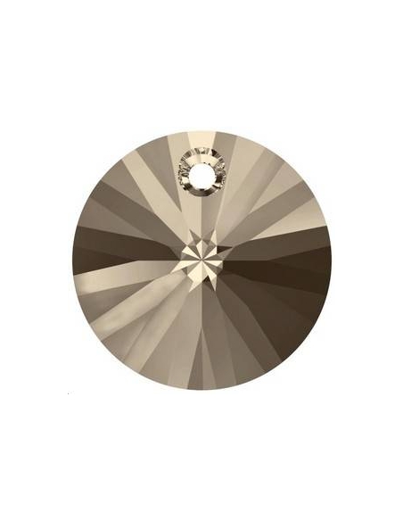 Pendentif  8mm greige  Pendentifs Xilion rond 8mm- 2 Pendentif  8mm greige  Pendentifs Xilion rond 8mm- 2