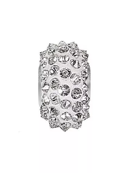 Pavé Bead 15x9 mm crystal CAL  (80401)- 1 2
