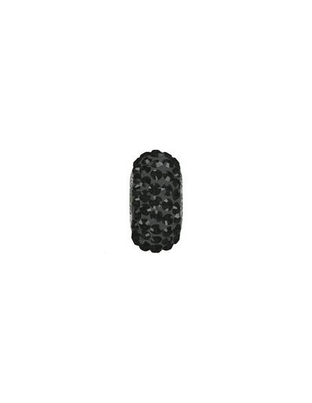 Becharmed pavé 13.5mm jet hematite  Becharmed pave (81101)- 1  Becharmed pavé 13.5mm jet hematite  Becharmed pave (81101)- 1
