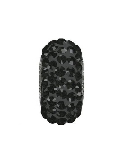 Becharmed pavé 13.5mm jet hematite  Becharmed pave (81101)- 1 2