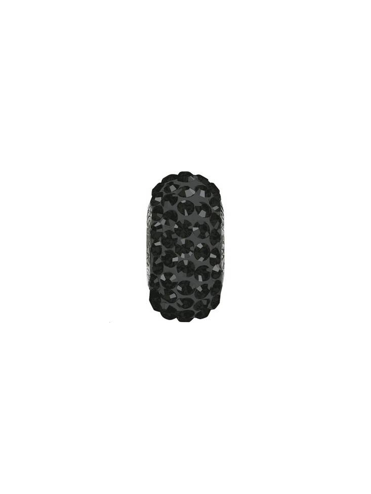 Becharmed pavé 13.5mm jet hematite  Becharmed pave (81101)- 2