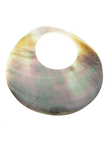 Nacre noire pendentif rond 61-70mm  Les pendentifs en nacre- 1