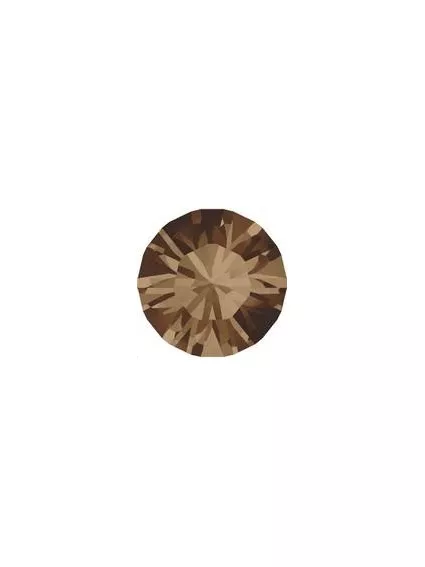 Strass SS39 8mm L. smoked topaz f 2