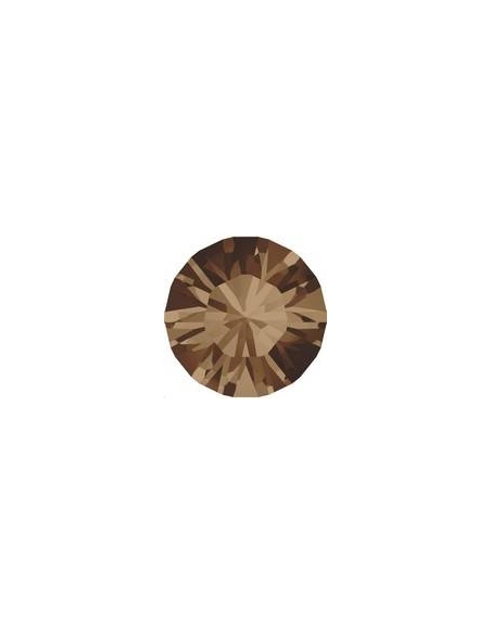 Strass SS39 8mm L. smoked topaz f  Strass à culot  Xilion chaton 8mm (1028) - 1 Strass SS39 8mm L. smoked topaz f  Strass à culot  Xilion chaton 8mm (1028) - 1