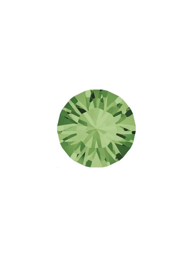 Strass SS39 8mm Peridot f  Strass à culot  Xilion chaton 8mm (1028) - 2