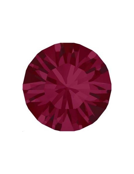 Strass SS39 8mm Ruby f  Strass à culot  Xilion chaton 8mm (1028) - 2