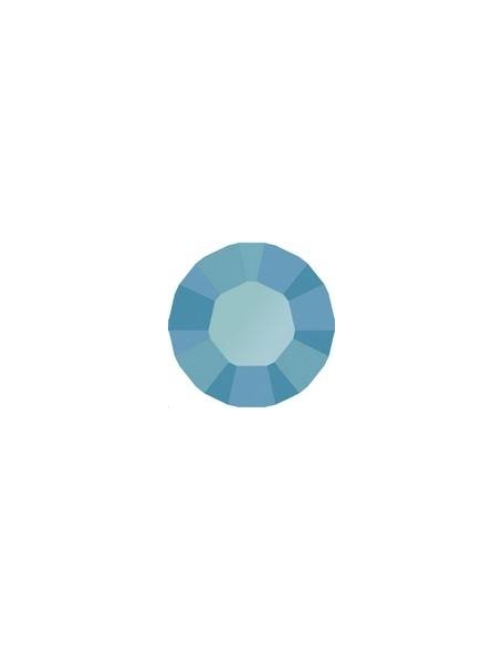 Strass SS39 8mm Turquoise uf  Strass à culot  Xilion chaton 8mm (1028) - 1