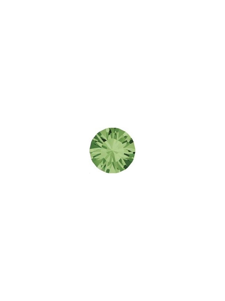 Strass SS45 Peridot f  	Strass à culot Xilion chaton 10mm (1028)- 1