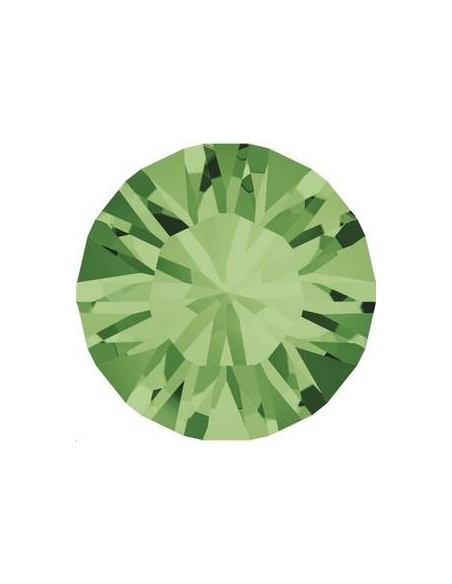 Strass SS45 Peridot f  	Strass à culot Xilion chaton 10mm (1028)- 2