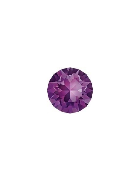 Xirius chaton 8mm amethyst f  Strass à culot Xirius chaton 8mm (1088)- 1