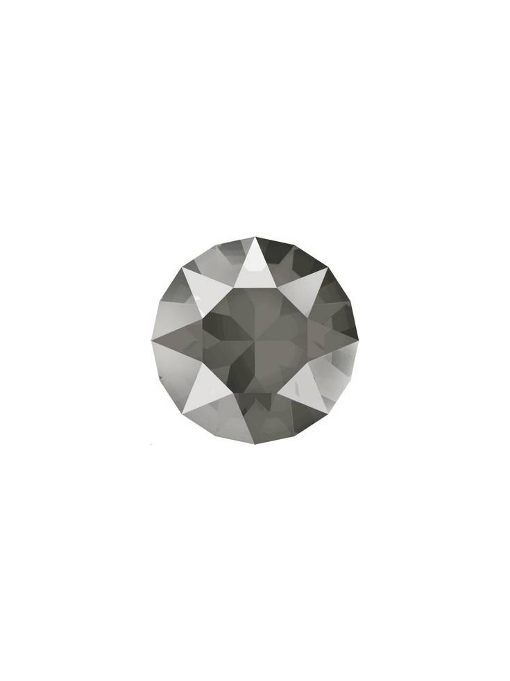 Xirius chaton 8mm cr dark grey uf  Strass à culot Xirius chaton 8mm (1088)- 2