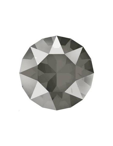 Xirius chaton 8mm cr dark grey uf  Strass à culot Xirius chaton 8mm (1088)- 2