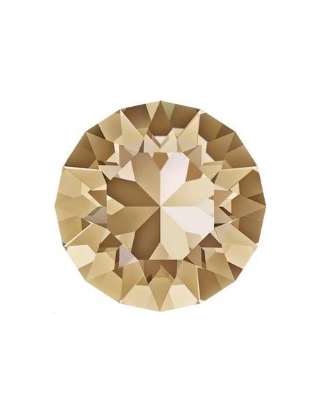 Xirius chaton 8mm cr gold shadow f  Strass à culot Xirius chaton 8mm (1088)- 2