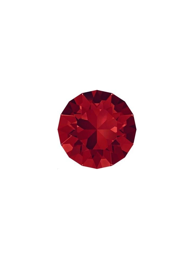 Xirius chaton 8mm light siam f  Strass à culot Xirius chaton 8mm (1088)- 2