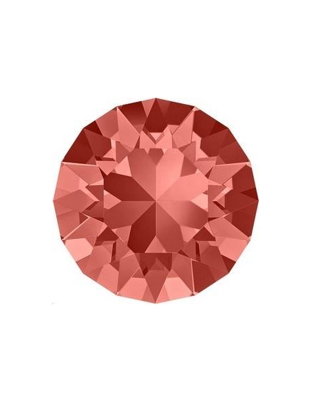 Xirius chaton 8mm padparadscha f  Strass à culot Xirius chaton 8mm (1088)- 2