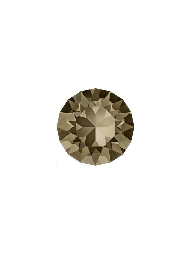 Xirius chaton 8mm smoky quartz f   Strass à culot Xirius chaton 8mm (1088)- 2