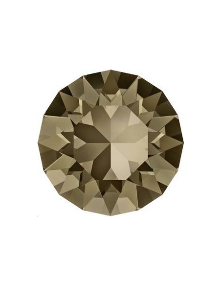 Xirius chaton 8mm smoky quartz f   Strass à culot Xirius chaton 8mm (1088)- 2