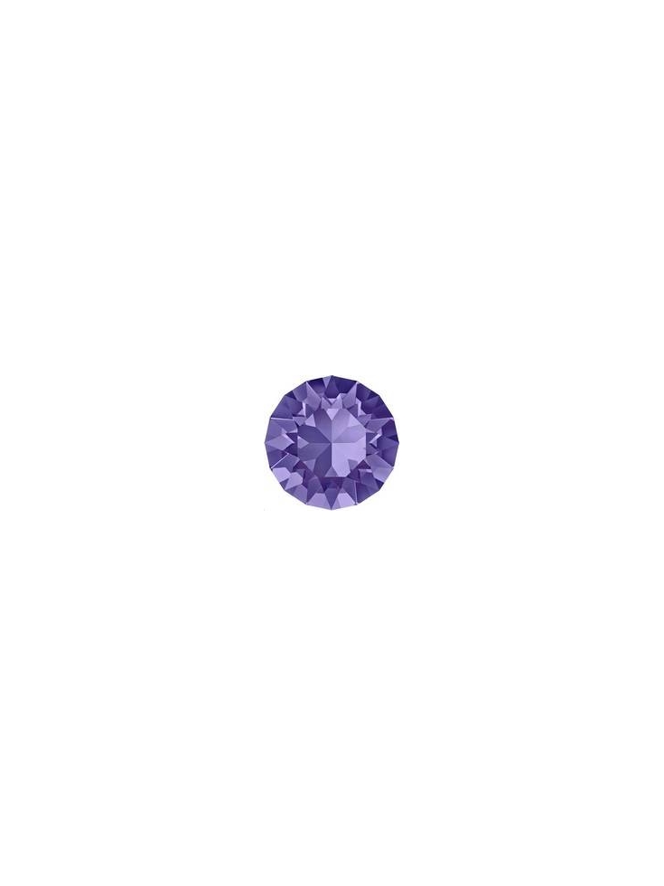 Xirius chaton 8mm tanzanite f  Strass à culot Xirius chaton 8mm (1088)- 1