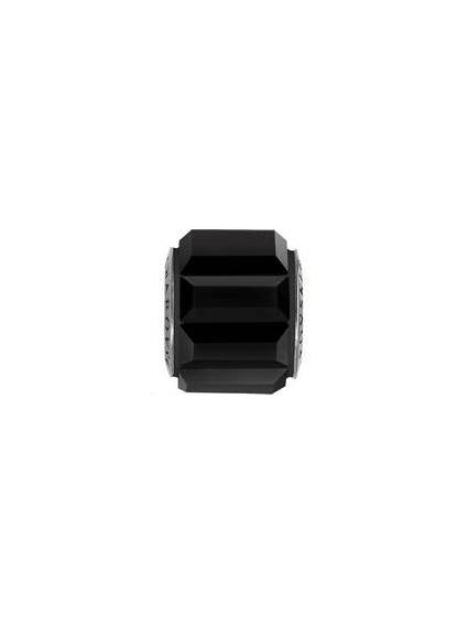 Be charmed pave / steel 10mm jet 2