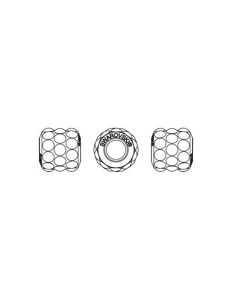 Be charmed pave / steel 9x10mm  (180601)- 3 Be charmed pave / steel 9x10mm  (180601)- 3