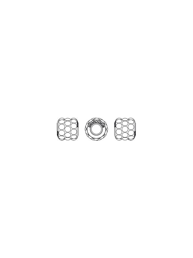 Be charmed pave / steel 9x10mm  (180601)- 3