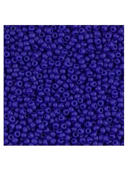 rocaille miyuki 11/0 matte op cobalt  Rocaille Miyuki 11/0- 1