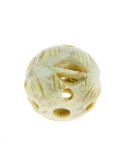 Soap stone ronde 18MM  Matières naturelles- 1