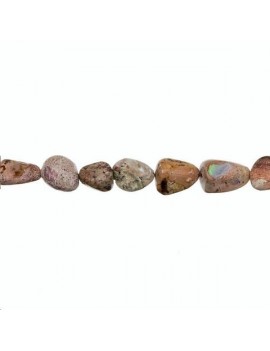 Opale du Mexique galet 15x20mm Les Formes diverses en lot- 1