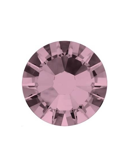 Lot strass plat 2,6mm  Strass plat Xilion rose 2.6mm (2058)- 2