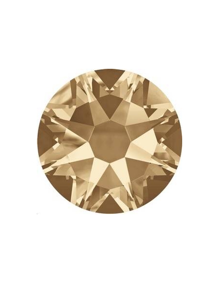 Lot strass plat 4mm  Strass plat Xilion rose 4mm (2088)- 2