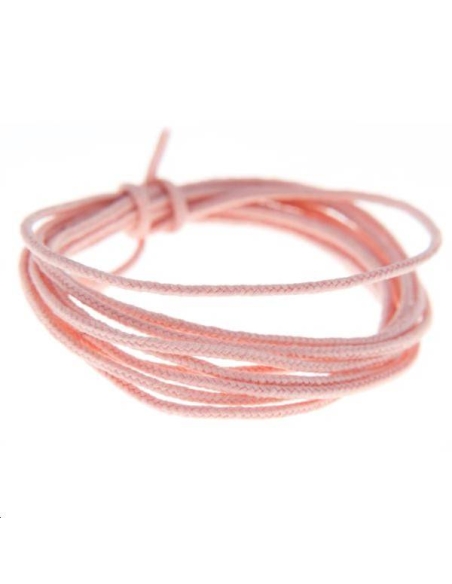 Fashion cord  0,8mm vieux rose  Fashion cord 0,8mm- 1