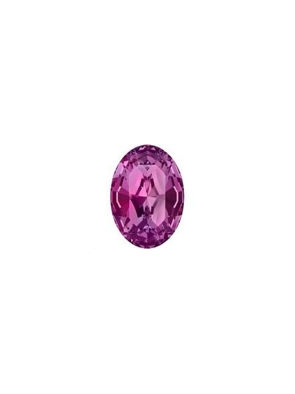 Cabochon oval10X8mm Fuchsia f 2