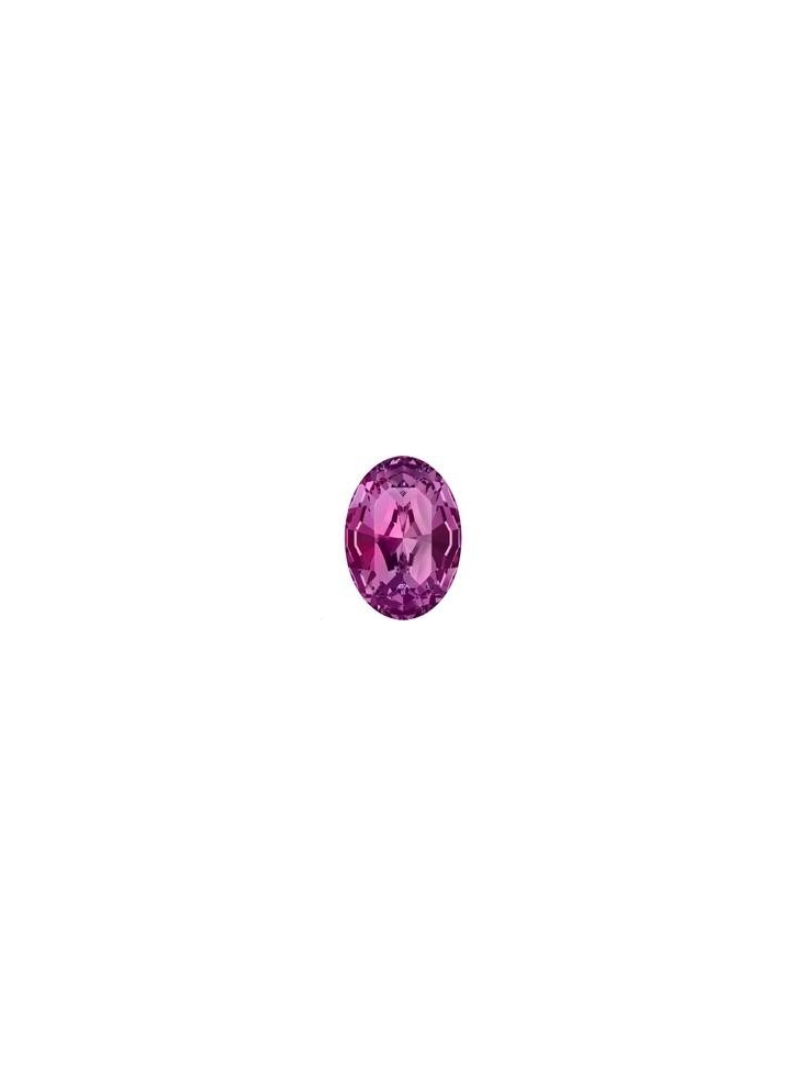 Cabochon oval10X8mm Fuchsia f  Cabochons ovale 10x8mm (4100)- 1