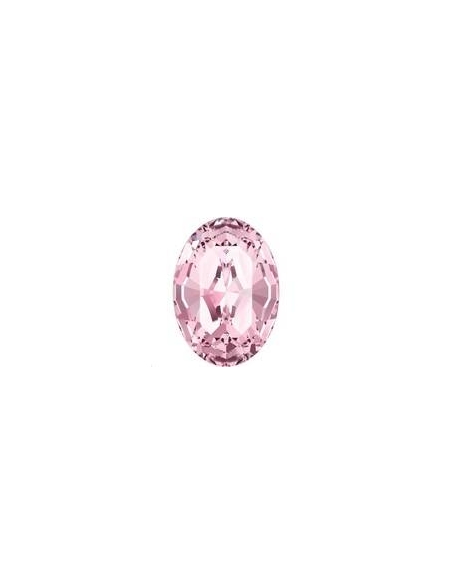 Cabochon oval10X8mm Light rose f  Cabochons ovale 10x8mm (4100)- 1