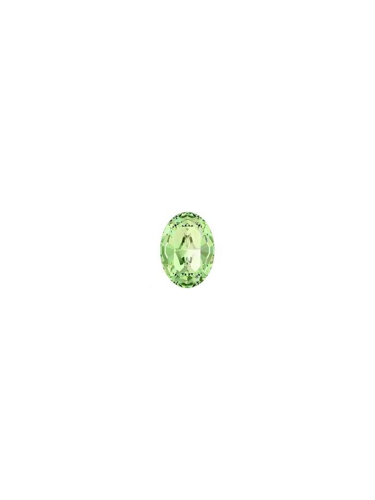 Cabochon oval 10X8mm Peridot f  Cabochons ovale 10x8mm (4100)- 1