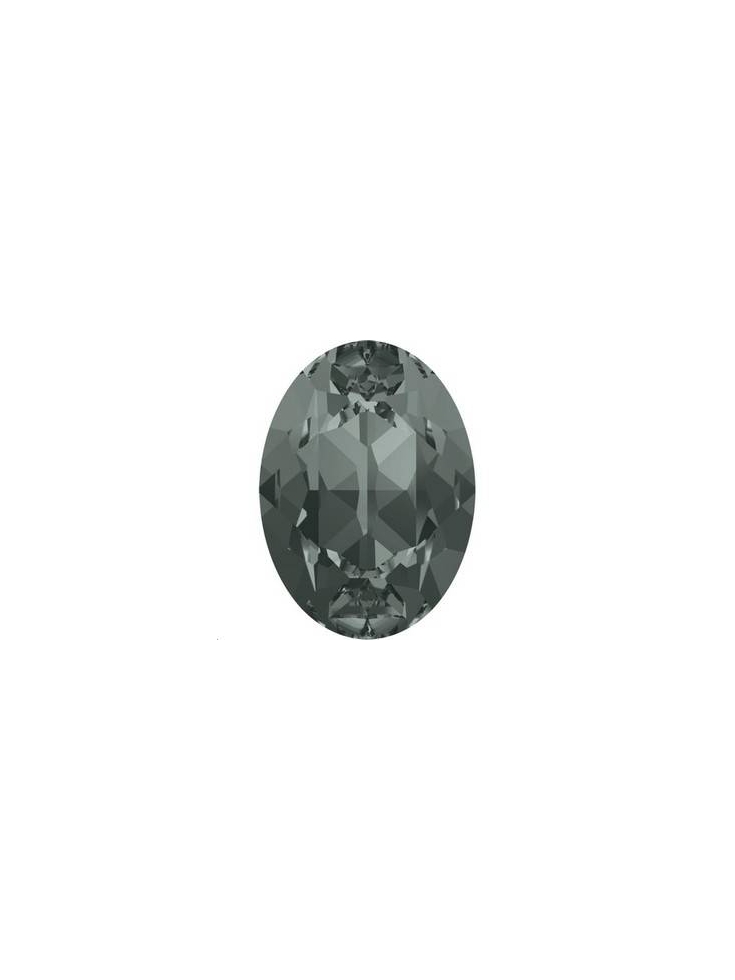 Cabochon 18X13mm Black diamond f  Cabochons ovale 18x13mm (4120)- 2