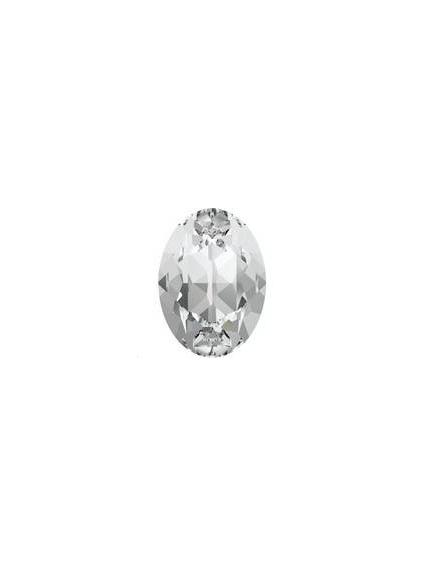 Cabochon 18X13mm Crystal foiled 2