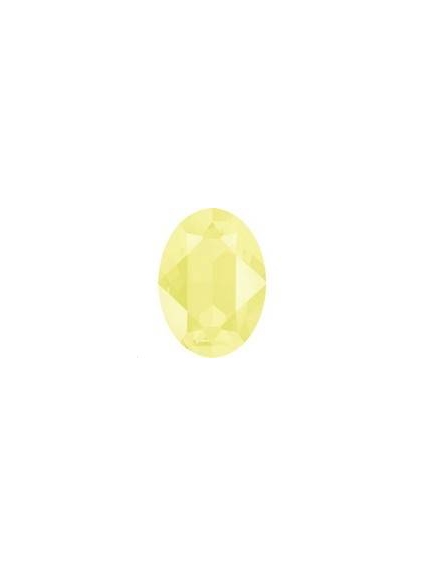 Cabochon18X13m Cr powder yellow f 2