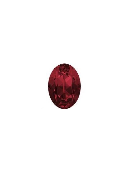 Cabochon18X13mm Siam foiled 2