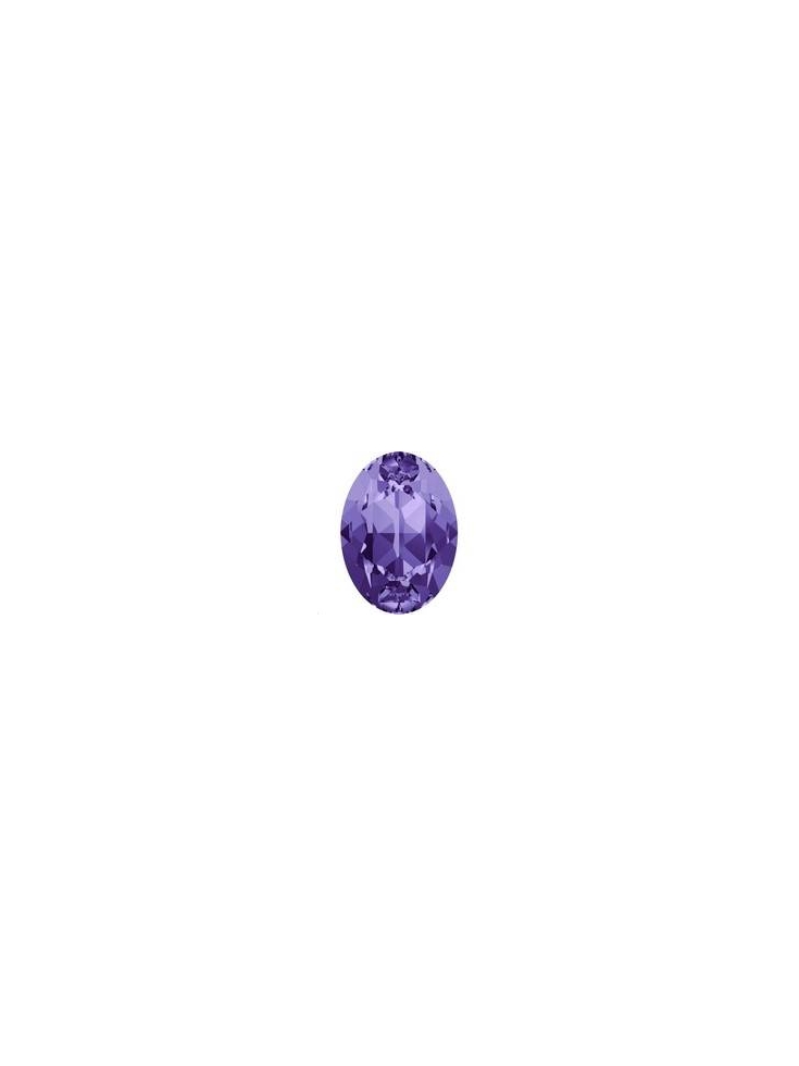 Cabochon 18X13mm Tanzanite foiled  Cabochons ovale 18x13mm (4120)- 1