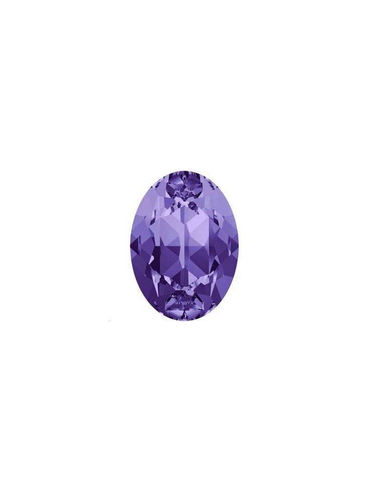 Cabochon 18X13mm Tanzanite foiled  Cabochons ovale 18x13mm (4120)- 2