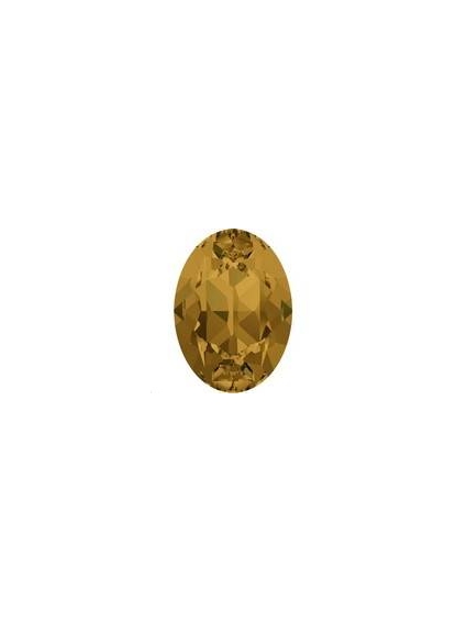 Cabochon18X13mm Topaz foiled 2