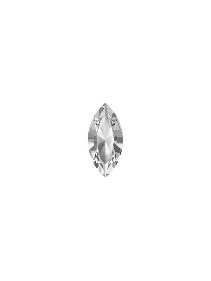 Navette 10X5 Crystal foiled 2
