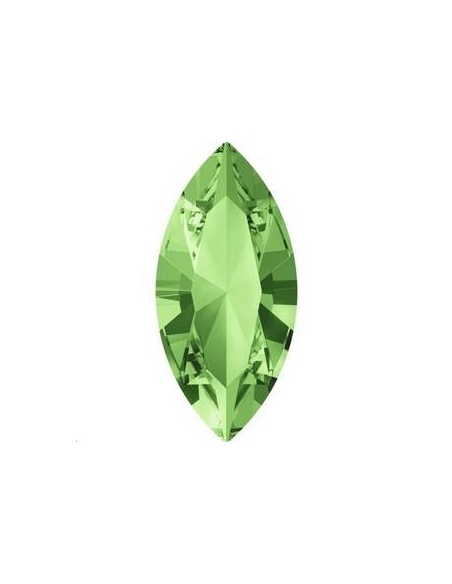 Navette 10X5 Peridot foiled  Navette 10x5mm (4200)- 2