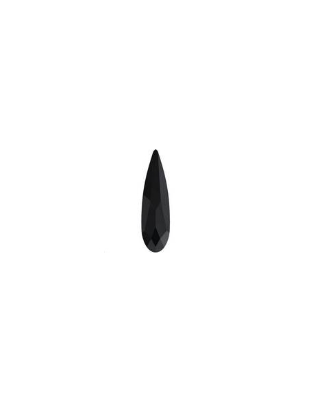 Raindrop fancy stone 15mm jet uf  Raindrop fancy stone- 1