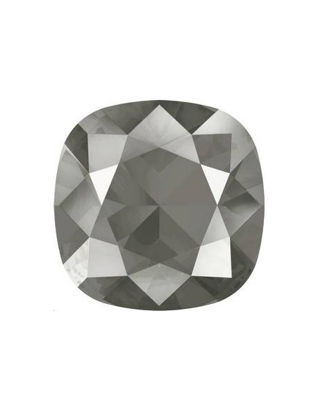 Cabochon carré 10mm crystal dark gr  Cabochons carré 10mm (4470)- 2