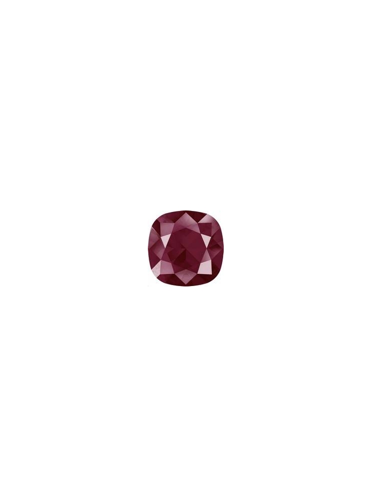 Cabochon carré 10mm crystal dark   Cabochons carré 10mm (4470)- 1