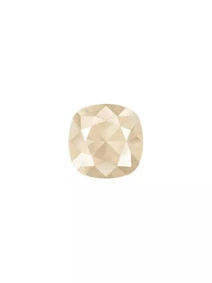 Cabochon carré 10mm crystal ivory  2